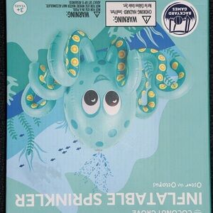 Inflatable Sprinkler Octopus